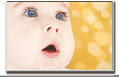 

Aabhaas Wall Poster For Room Cute Adorable Baby Child's Love New Born Infant Kids Toddlers Smiling Paper Print(12 inch X 18 inch, Rolled)