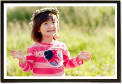 

Aabhaas Wall Poster For Room Cute Adorable Baby Child's Love New Born Infant Kids Toddlers Smiling Paper Print(12 inch X 18 inch, Rolled)