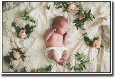 

Aabhaas Wall Poster For Room Cute Adorable Baby Child's Love New Born Infant Kids Toddlers Smiling Paper Print(12 inch X 18 inch, Rolled)