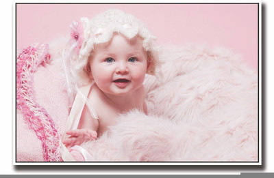 

Akhuratha Wall Poster For Room Cute Adorable Baby Child's Love New Born Infant Kids Toddlers Smiling Paper Print(12 inch X 18 inch, Rolled)