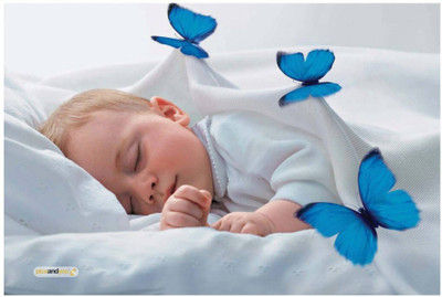 

Aabhaas Wall Poster For Room Cute Adorable Baby Child's Love New Born Infant Kids Toddlers Smiling Paper Print(12 inch X 18 inch, Rolled)