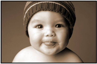 

Aabhaas Wall Poster For Room Cute Adorable Baby Child's Love New Born Infant Kids Toddlers Smiling Paper Print(12 inch X 18 inch, Rolled)