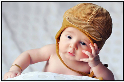 

Aabhaas Wall Poster For Room Cute Adorable Baby Child's Love New Born Infant Kids Toddlers Smiling Paper Print(12 inch X 18 inch, Rolled)