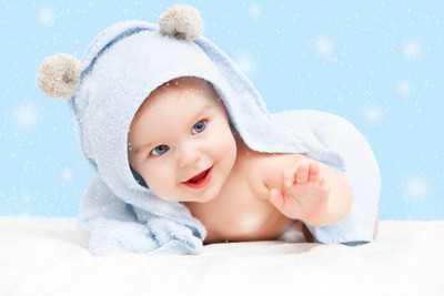 

Akhuratha Wall Poster For Room Cute Adorable Baby Child's Love New Born Infant Kids Toddlers Smiling Paper Print(12 inch X 18 inch, Rolled)