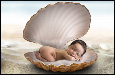 

Aabhaas Wall Poster For Room Cute Adorable Baby Child's Love New Born Infant Kids Toddlers Smiling Paper Print(12 inch X 18 inch, Rolled)