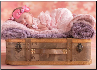 

Aabhaas Wall Poster For Room Cute Adorable Baby Child's Love New Born Infant Kids Toddlers Smiling Paper Print(12 inch X 18 inch, Rolled)