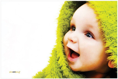 

Akhuratha Wall Poster For Room Cute Adorable Baby Child's Love New Born Infant Kids Toddlers Smiling Paper Print(12 inch X 18 inch, Rolled)