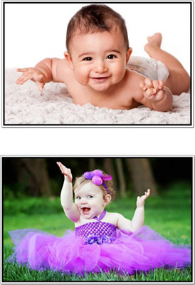 

Aabhaas Wall Poster For Room Cute Adorable Baby Child's Love New Born Infant Kids Toddlers Smiling Paper Print(12 inch X 18 inch, Rolled)
