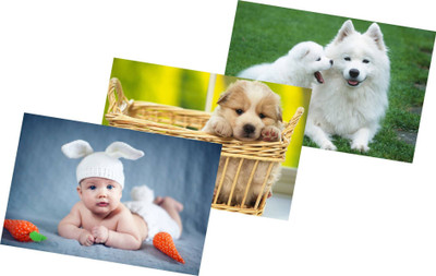

Aabhaas Wall Poster For Room Cute Adorable Baby Child's Love New Born Infant Kids Toddlers Smiling Paper Print(12 inch X 18 inch, Rolled)
