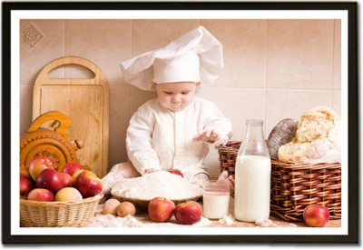 

Aabhaas Wall Poster For Room Cute Adorable Baby Child's Love New Born Infant Kids Toddlers Smiling Paper Print(12 inch X 18 inch, Rolled)