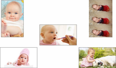 

Aabhaas Wall Poster For Room Cute Adorable Baby Child's Love New Born Infant Kids Toddlers Smiling Paper Print(12 inch X 18 inch, Rolled)