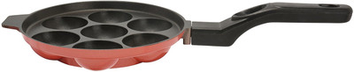 

Macclite Non Stick 7 Kulis with Handle Paniyarakkal(Aluminium, Non-stick), Red