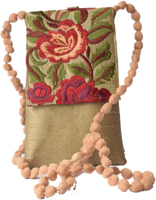 

Mahadev Exports MMMEM-008 Mobile Pouch(Gold)