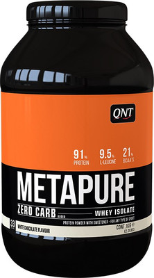 

QNT Metapure Zero Carb Whey Protein(1 kg, White chocolate)