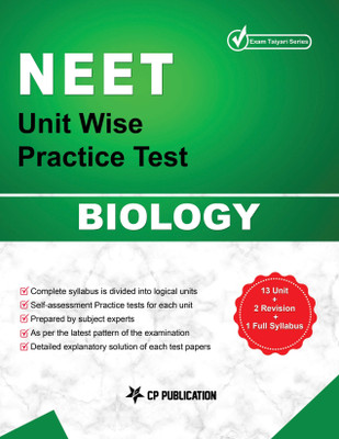 NEET Biology - Unit Wise Practice Test Papers By Career Point Kota(Paperback, Career Point Kota, CP Editorial)