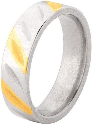 

Voylla Stainless Steel Ring, Silver
