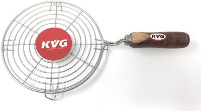 

KVG Pipe Handle Papad Jali / 0.5 kg Roaster(Silver)