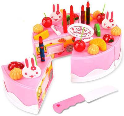 

Flipzon DIY Birthday Cake Toy For Kids, 37 Pieces, Multi Color