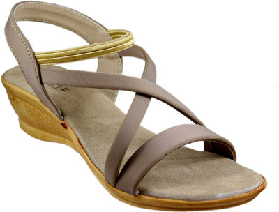 Leatherwood1 Women Beige Wedges