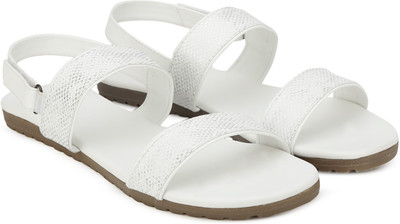 

Bata Women White Flats