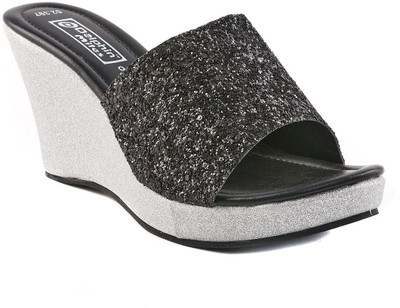 

Dolphin Miles Women Black Wedges