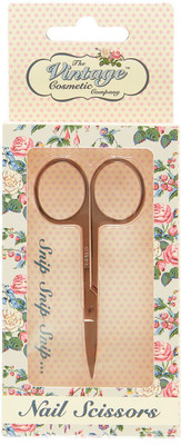 

Vintage Cosmetic Scissors Rose Gold Scissors(Set of 1, Rose Gold)