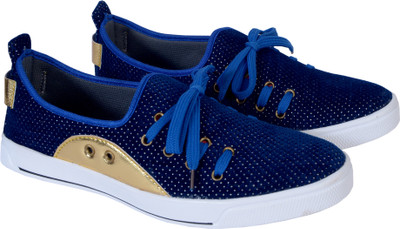 

Shoebook Canvas Shoes Casuals For Men(Blue