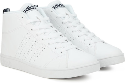 

ADIDAS NEO ADVANTAGE CL MID Sneakers For Men(White, Ftwwht/ftwwht/conavy
