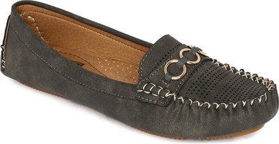 

Flat n Heels Loafers For Women(Black
