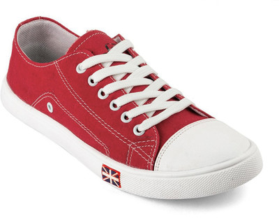 

NYN Men's Cherry Smart Canvas Casual Shoes Casuals For Men(Red