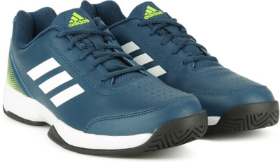 

ADIDAS RACQUETTES Tennis Shoes For Men(Blue, Blunit/white/shosli