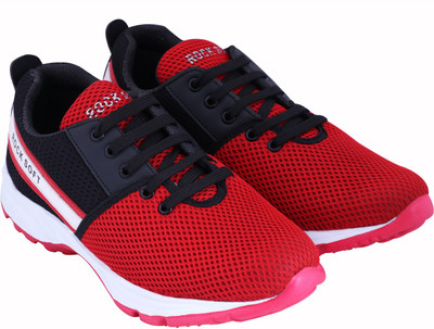 

RockSoft Get Set Go Running Shoes For Men(Red