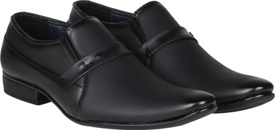 

Knot n Lace Corporate Slip On For Men(Black