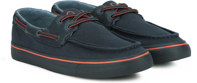 

United Colors of Benetton Boat Shoes For Men(Blue, 902