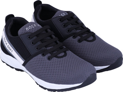 

RockSoft Get Set Go Running Shoes For Men(Grey