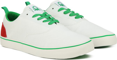 

United Colors of Benetton Sneakers For Men(White, 902