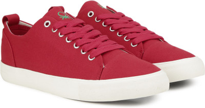 

United Colors of Benetton Sneakers For Men(Red, 901