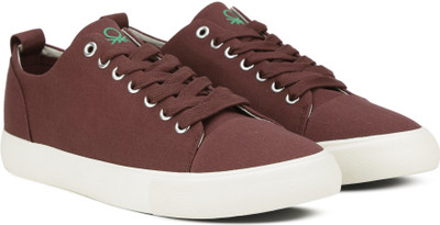 

United Colors of Benetton Sneakers For Men(Burgundy, 905