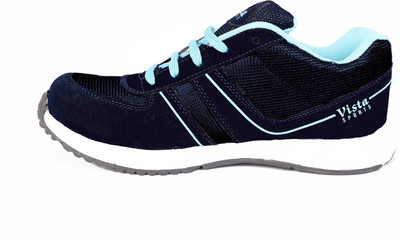

vista Skyblue Walking Shoes For Men(Blue, Black