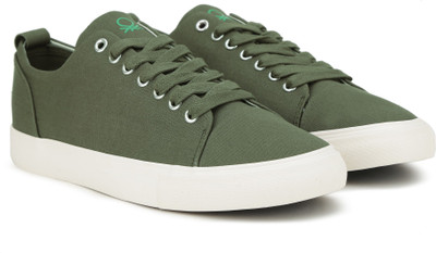 

United Colors of Benetton Sneakers For Men(Olive, 904