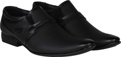 

Knot n Lace Corporate Slip On For Men(Black