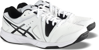 

Asics GEL - GAMEPOINT Running Shoes For Men(White, White/black