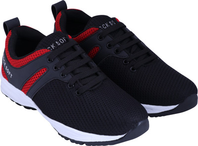 

RockSoft Get Set Go Running Shoes For Men(Black