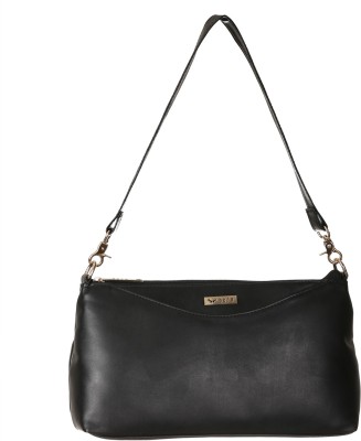 

Bern Women Casual Black PU Sling Bag