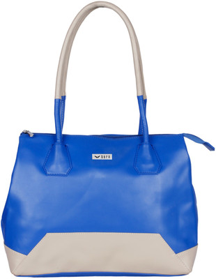 

Bern Women Casual Blue, Beige PU Hand-held Bag, Beige;blue