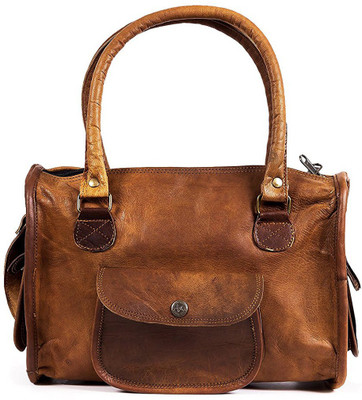 

Goatter Women Brown Genuine Leather Shoulder Bag