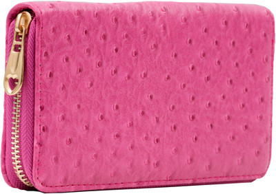 

Vincitore Women Casual Pink Nylon Clutch