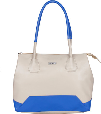 

Bern Women Casual Beige, Blue PU Hand-held Bag
