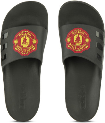 

ADIDAS AQUALETTE CF MUFC Slides, Cblack/cblack/cblack