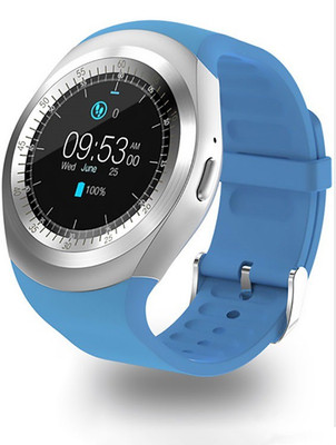 

PTron Hue Smartwatch(Blue Strap L)
